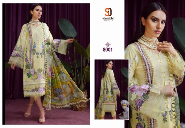 Shraddha Vintage 8 Lawn Cotton Pakistani Salwar Suits